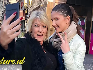 56 Genre Old MILF Amy Goes On Tinder Date With Inexperienced Teen Francesca DiCaprio